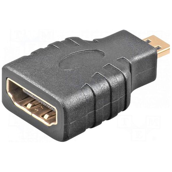 Gembird Μετατροπέας micro HDMI male σε HDMI female (A-HDMI-FD) (GEMA-HDMI-FD) έως 12 άτοκες Δόσεις