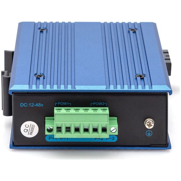 Konwerter światłowodowy Digitus DIGITUS Industrial Gigabit Ethernet Media Converter SM SC connector 1310nm up to 20km