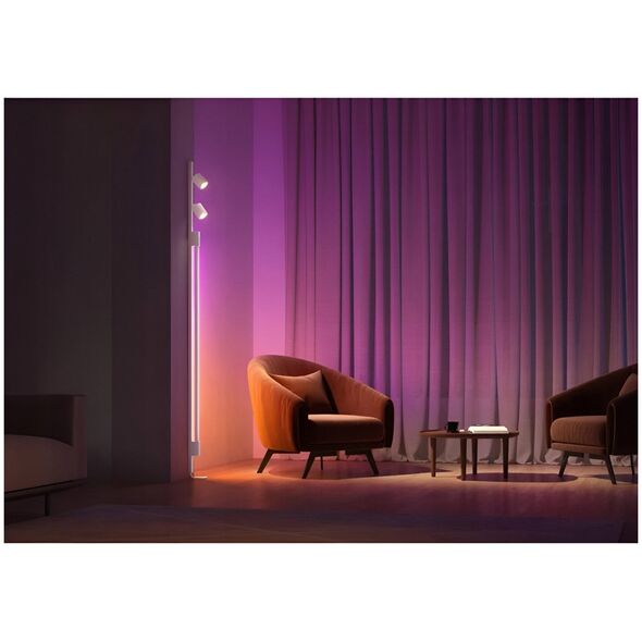 Lampa sufitowa Signify Philips Hue Perifo Basis-Set Wandl. 2 Spots+Gradient Tube Weiß