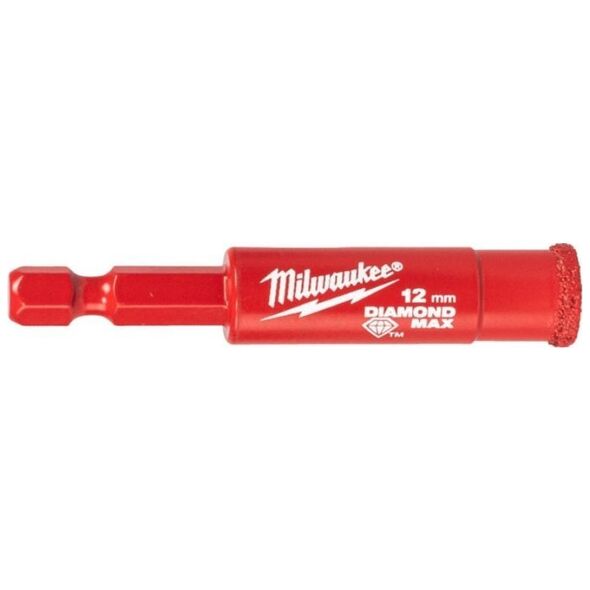 MILWAUKEE DIAMOND CROWN HEX 12mm