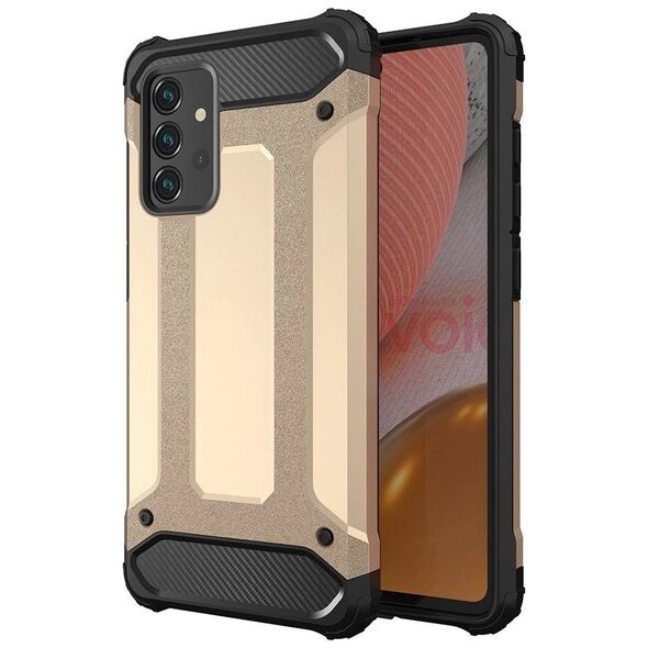 Pancerne hybrydowe etui Hybrid Armor pokrowiec na Samsung Galaxy A26 - złote