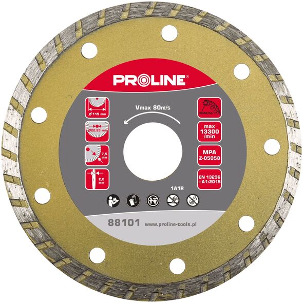 Pro-Line tarcza diamentowa turbo 180x2.7x7.5x22.23 (88103)