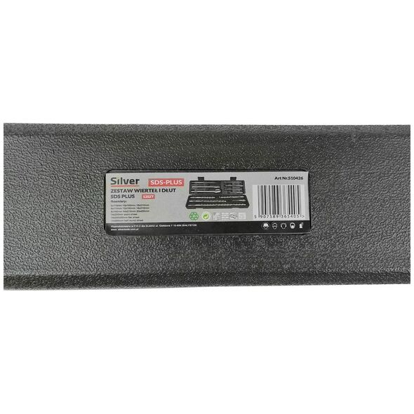 Wiertło Silver ZESTAW WIERTEŁ I DŁUT SDS PLUS W WALIZCE 12szt. EX10426