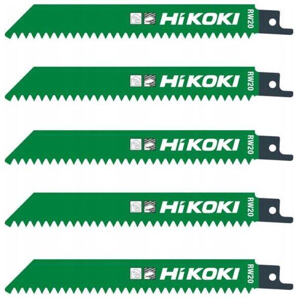 HIKOKI SAW BLADE FOR SABRE SAWS RW20/S828D 150mm /5pcs.