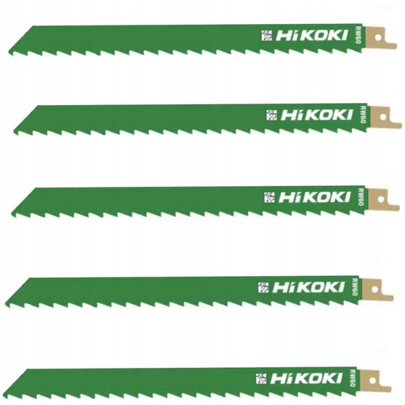 HIKOKI SABRE SAW BLADE RW60/S1111K 225mm /5pcs.