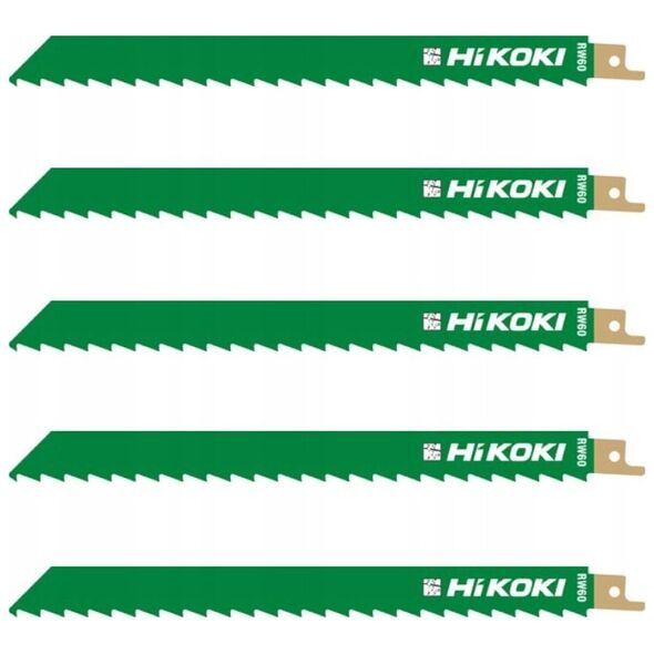 HIKOKI SABRE SAW BLADE RW60/S1111K 225mm /5pcs.