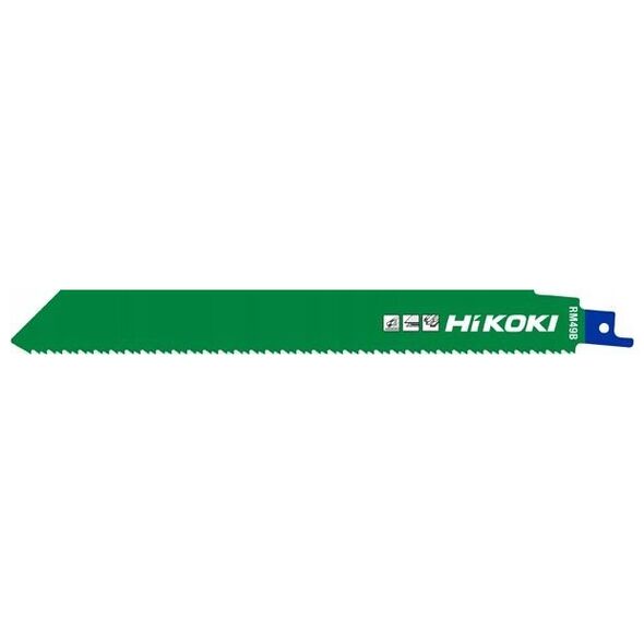 HIKOKI SABRE SAW BLADE RM49B/S1121CHF 225mm /5pcs.