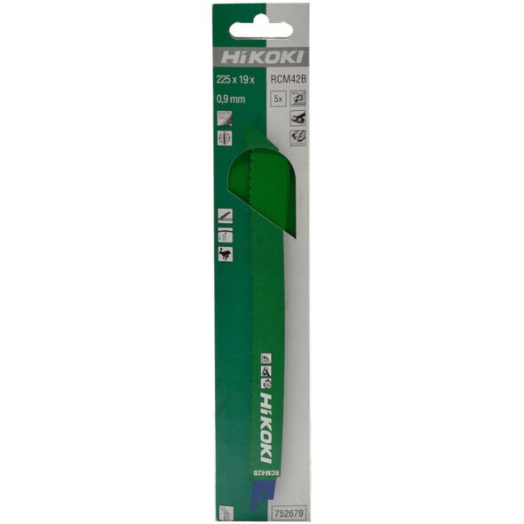 HIKOKI SABRE SAW BLADE RCM42B CURVED 225 10/14TPI 225mm /5pcs.