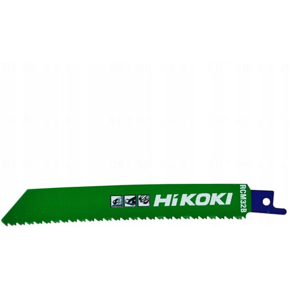 HIKOKI SABRE SAW BLADE RCM32B CURVED 150 10/14TPI 150mm /5pcs.