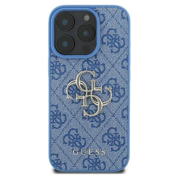 Original Case IPHONE 16 PRO Guess Hardcase 4G Big Logo (GUHCP16L4GMGBL) blue 3666339327620