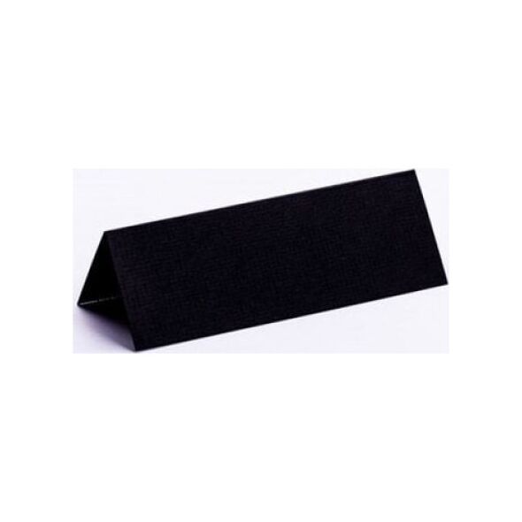 Carioca Bordkort 10x7cm sort tekstureret 10stk.
