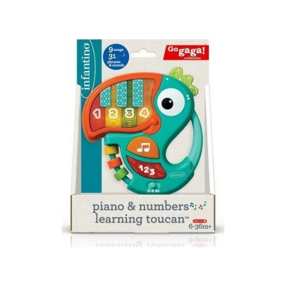 Infantino INF Piano & Numbers L. Toucan