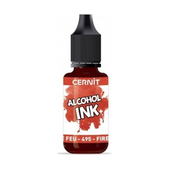 Carioca Cernit alcohol ink 20ml fire red