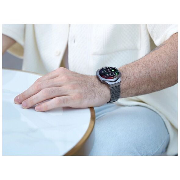 CANYON Smart Watch Hexagon 88 BT-CALL Silver