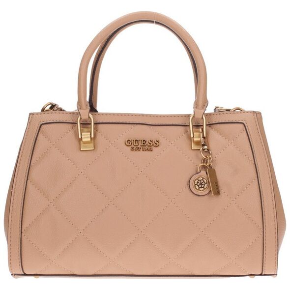 Guess, Abey, Textile Bag, Beige, HWQB8558060, For Women For Women