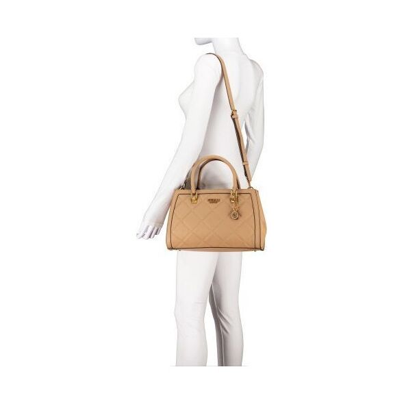 Guess, Abey, Textile Bag, Beige, HWQB8558060, For Women For Women