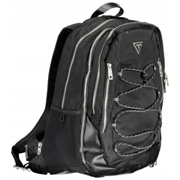Guess, Certosa, Nylon, Textile Crossbody Bag, Black, HMECRNP2209, 33 x 46 x 15 cm, For Men For Men