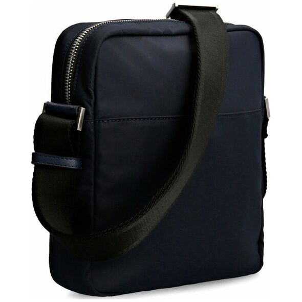 Guess, Certosa, Textile Crossbody Bag, Blue, HMECRNP2258BLU, 22.5 x 23 x 6 cm, For Men For Men