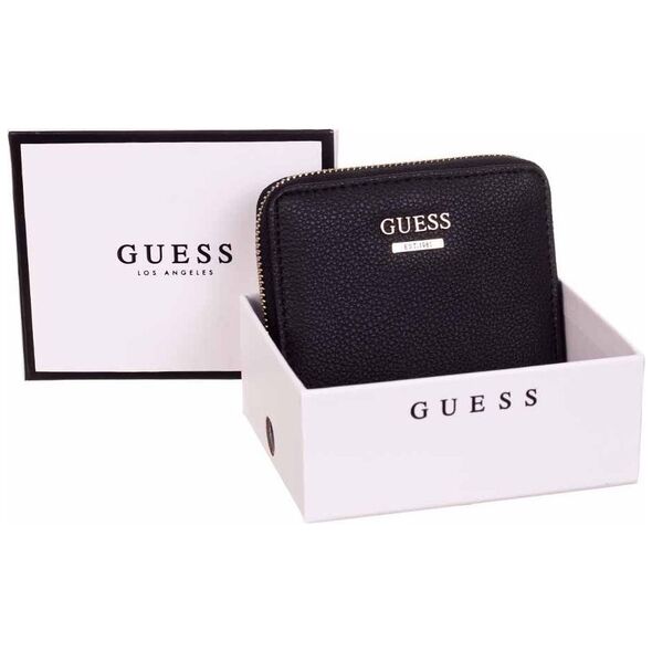 Guess, Naya, Textile Wallet, SWVG78 81370, Black, For Women For Women