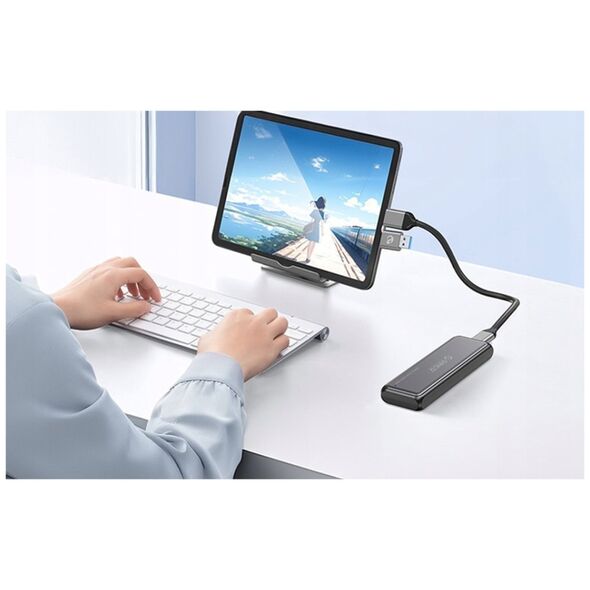 Orico Obudowa dysku Orico NVME M.2, 10gbps, USB-A do USB-A/C (szara)