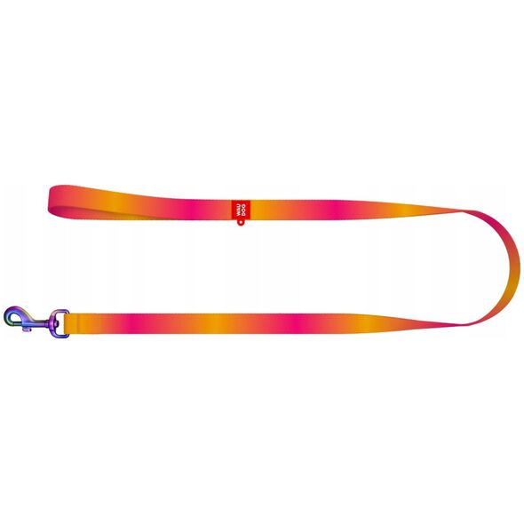 Collar Smycz dla psa nylonowa WAUDOG gradient, dł. 122 cm, pomarańczowa