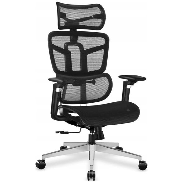 Krzesło biurowe MarkAdler Fotel Biurowy Ergonomiczny Mark Adler Expert 9.5 Czarny