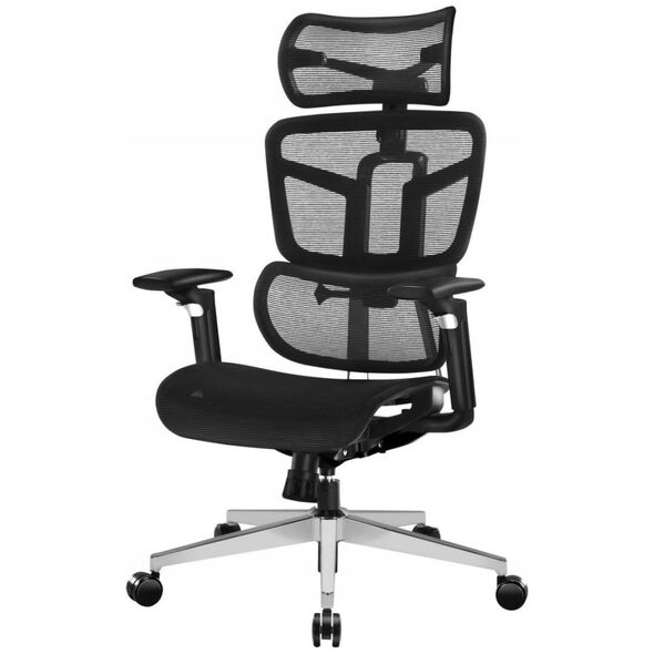 Krzesło biurowe MarkAdler Fotel Biurowy Ergonomiczny Mark Adler Expert 9.5 Czarny