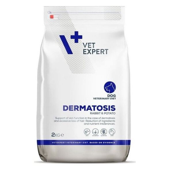VetExpert 4T Veterinary Diet Dog Dermatosis Rabbit&Potato 2kg