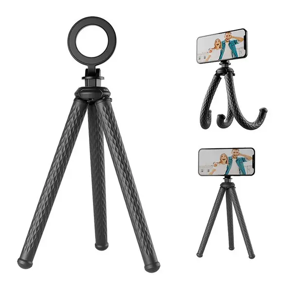 TELESIN MagSafe flexible tripod for phone (black)