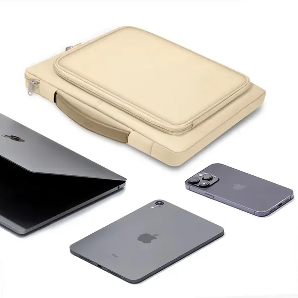 Tech-Protect Basic Bag Laptop 15-16 Desert Beige