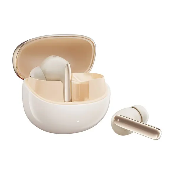 QCY MeloBuds Pro HT08 ANC TWS Bluetooth 5.3 HFP/A2DP/AVRCP LDAC IPX5 Wireless In-ear Headphones (Gold)
