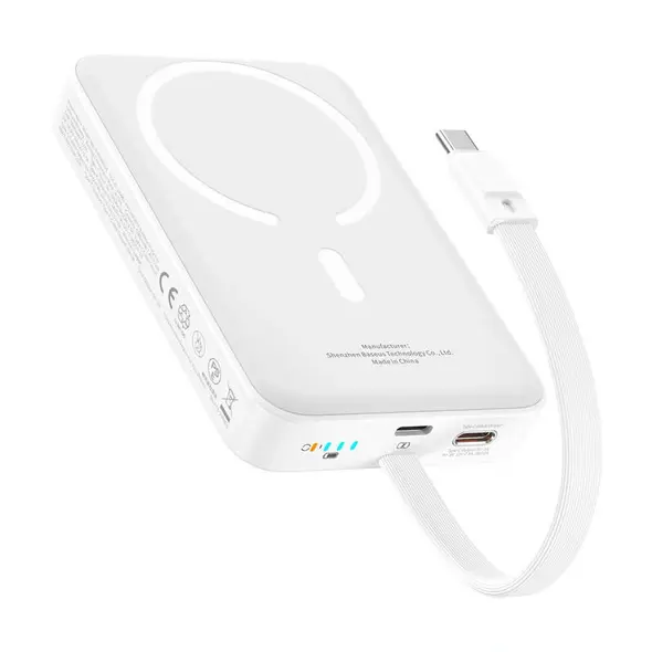 Baseus Mini 10000mAh 30W MagSafe Edition Bayern Munich wireless charging powerbank (white)