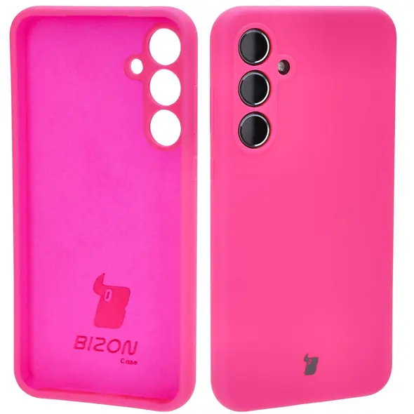 Bizon Soft Case Samsung Galaxy A55 5G neon pink