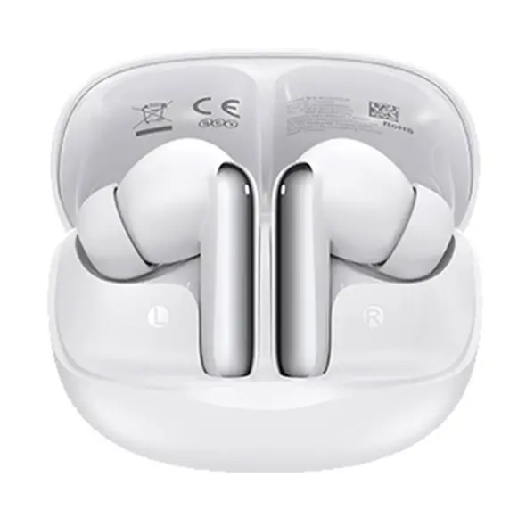QCY MeloBuds HT12 TWS Bluetooth 5.4 HFP/A2DP/AVRCP IPX4 wireless in-ear headphones (white)