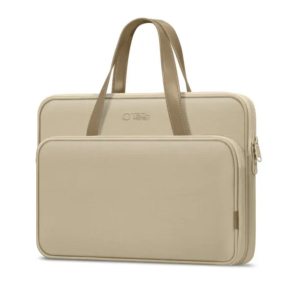 Tech-Protect Carrying Bag Laptop 15-16 Desert Beige