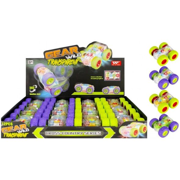 Mega Creative AUTO 2STR TRYBY P/B 10CM MIX2 MC DISP 12/120/240
