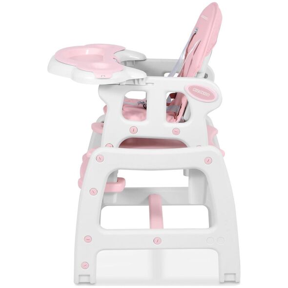 Ricokids Krzesełko do karmienia Sinco 5w1 różowe (7091)