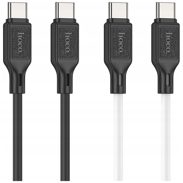 Kabel USB Hoco HOCO kabel Typ C do Typ C 3A 60W X90 1 m czarny