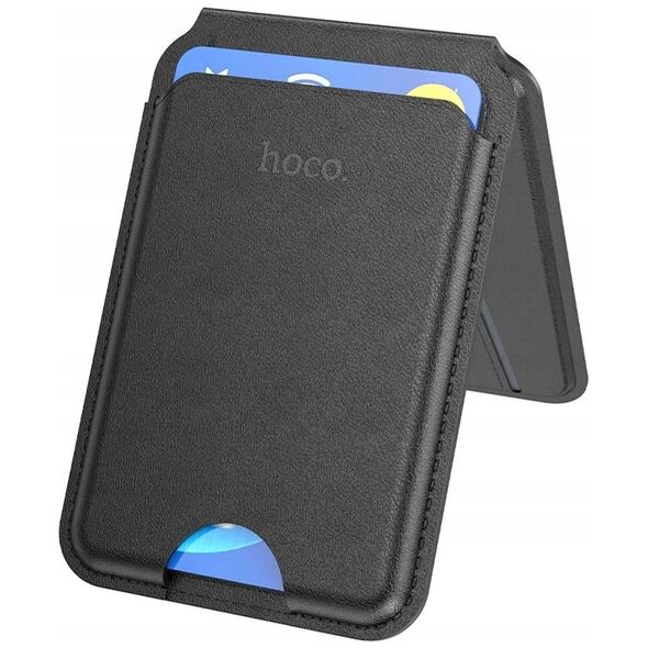 Hoco HOCO portfel magnetyczny na karty kompatybilny z MagSafe GT3 czarny