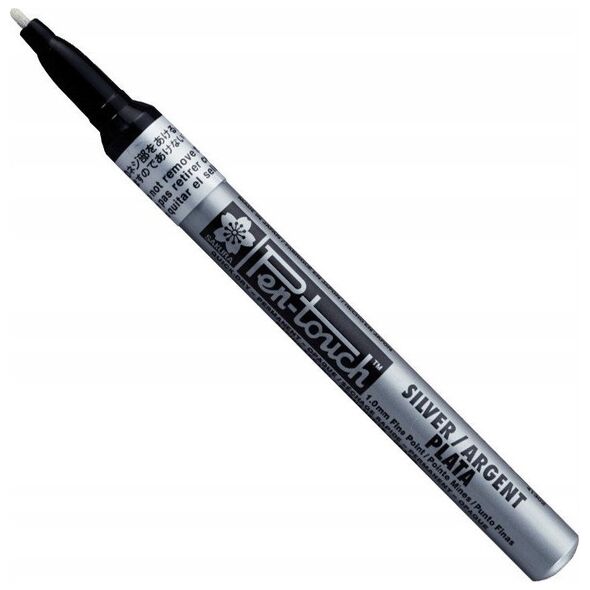 BRUYNZEEL SAKURA Sakura Pen-Touch Fine Marker 1,0mm Silver
