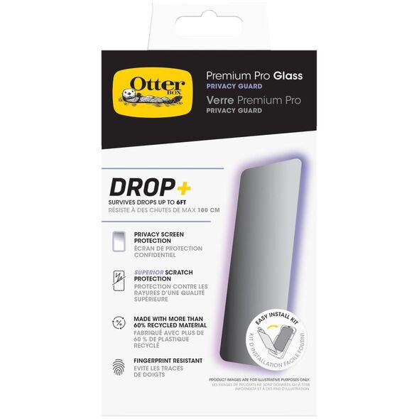 OtterBox OtterBox Premium Pro Glass Privacy Apple iPhone 16 Pro - καθαρό 14133960 840304770434