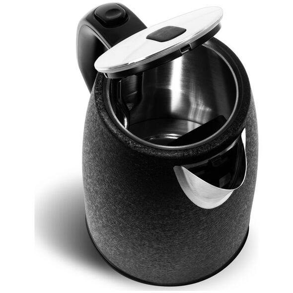 Czajnik Evolveo EVOLVEO Salente IceQueen, rychlovarná konvice 1,7 l, nerez, černá