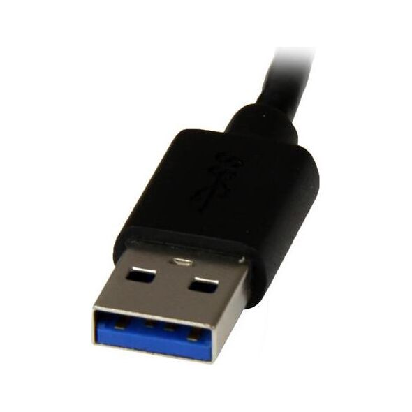 StarTech USB-A - 0.1 m Czarny (USB32HD4K)