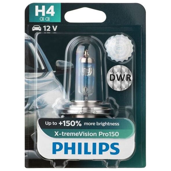 Philips Żarówka PHILIPS X-tremeVision Pro150 H4 12V 60/55W