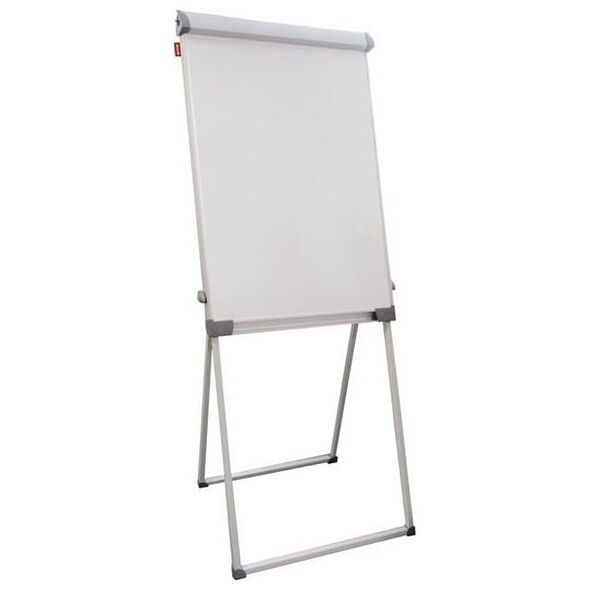 Flipchart MemoBe FLIPCHART Z 4 PUNKTOWYM STELAŻEM 69x108 SUCHOŚCIERALNO MAGNETYCZNY Z WYSUWANYMI RAMIONAMI REGULOWANE HACZYKI MEMOBE 3w1