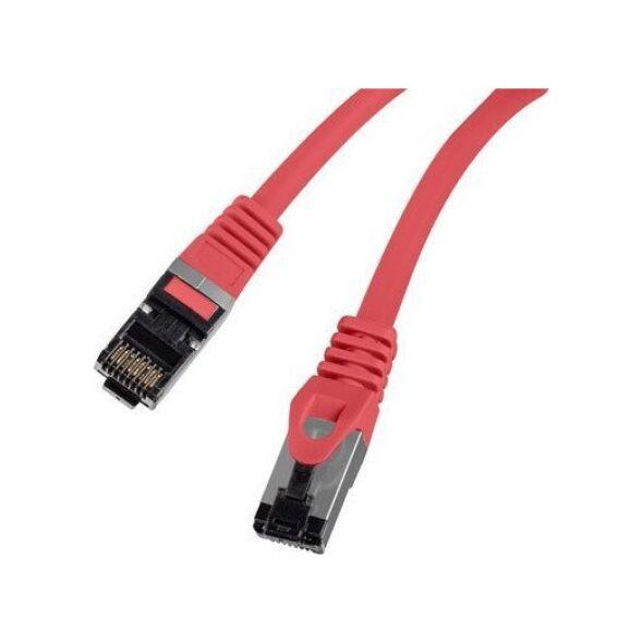 Lanberg Patchcord Lanberg S/FTP kat.8.1 1,5m LSZH CU fluke passed czerwony