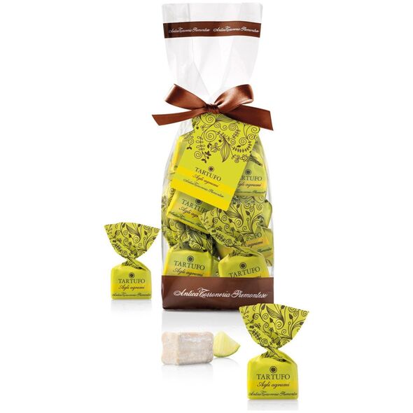 Antica Torroneria Piemontese Šokoladiniai triufeliai TARTUFI DOLCI AGLI AGRUMI 200g