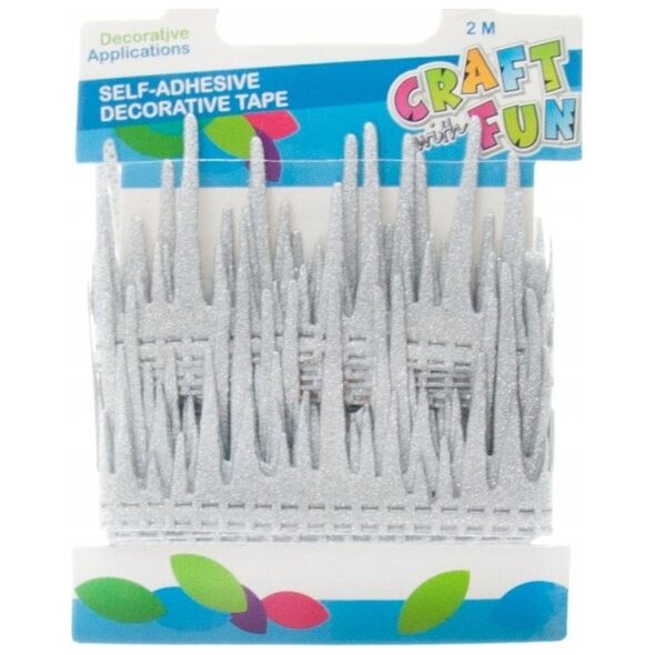 Craft with Fun CF OZDOBA DEK TASMA SPRZYL SOPL SR 2M/4CM 12/288