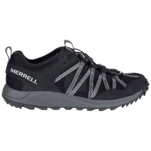 Buty trekkingowe męskie Merrell Wildwood Aerosport czarno-szare r. 43 1/2