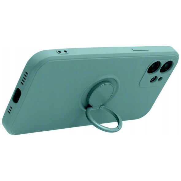 Futerał SILICONE RING do XIAOMI Redmi Note 14 5G zielony